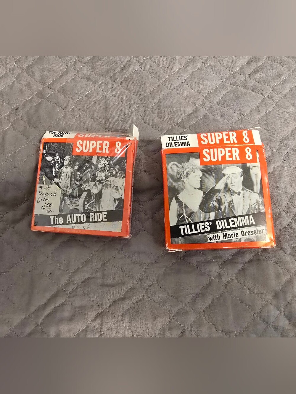 Super 8 film, Vintage movie reel, Silent film lot, Old time flickers Early 1910